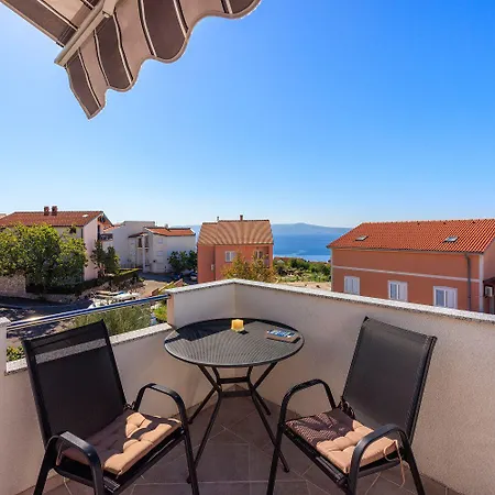 Idyllisches Studio-apartment Mit Grandiosen Meerblick, Privatparkplatz, Wifi * Crikvenica